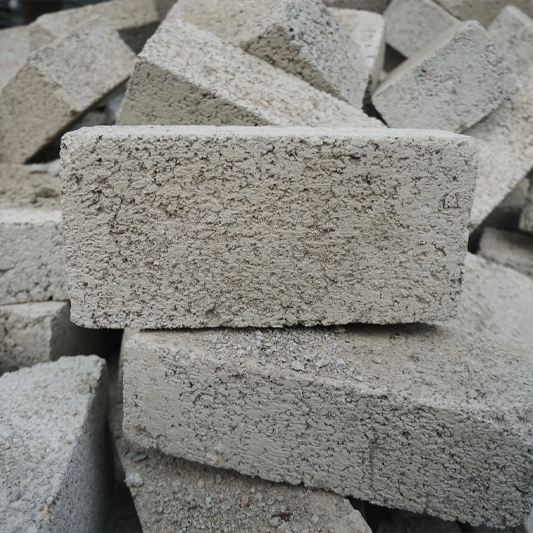High strength concrete bricks